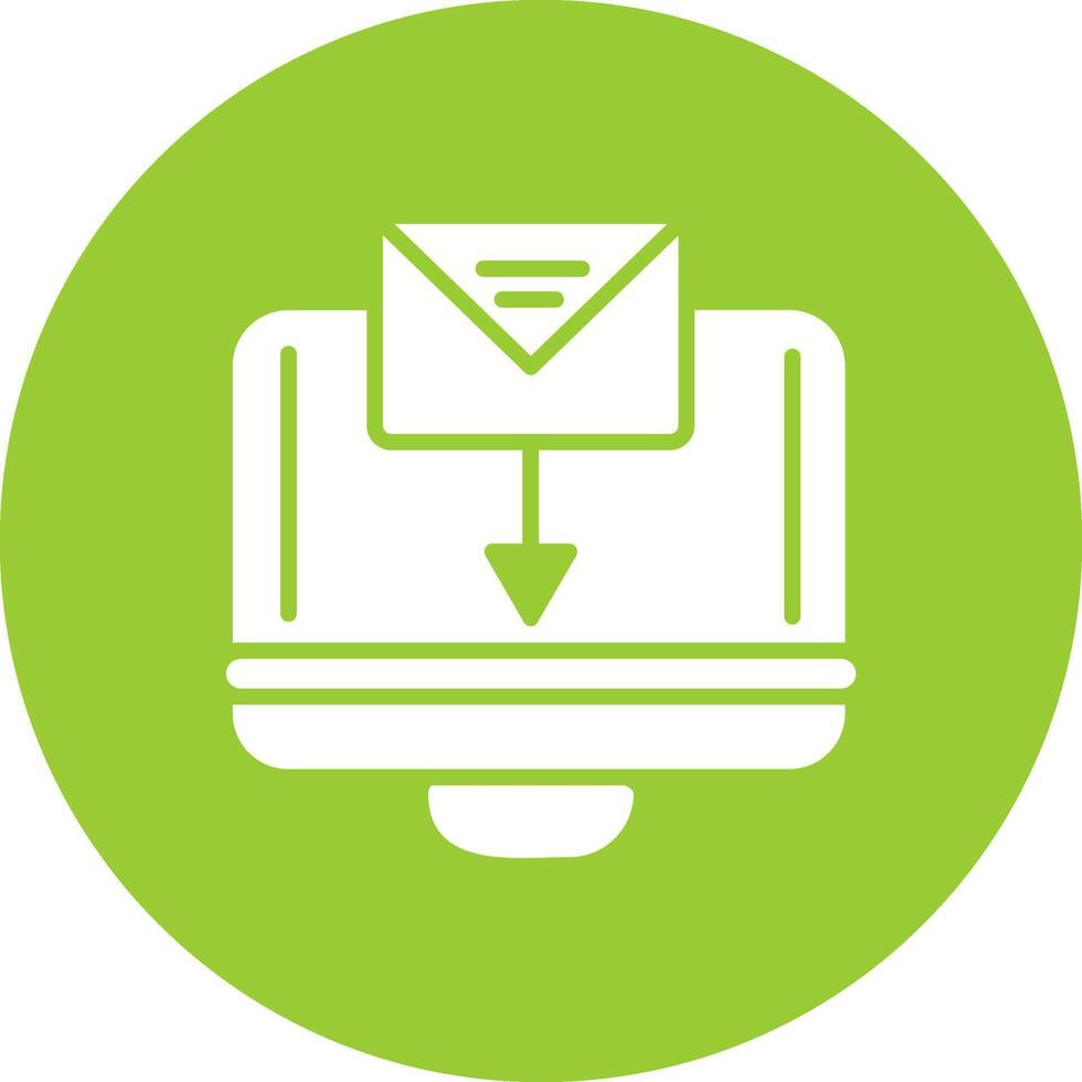 Mail Upload Vector Icon