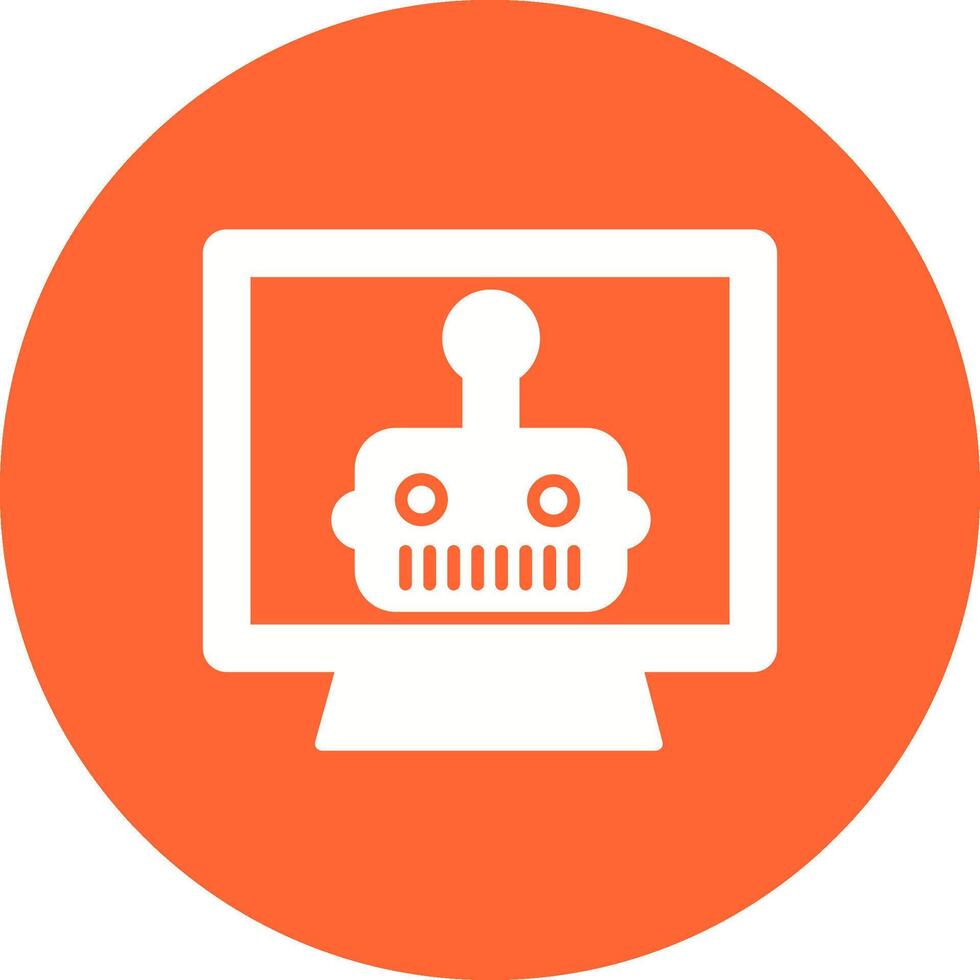 Artificial Bot Vector Icon