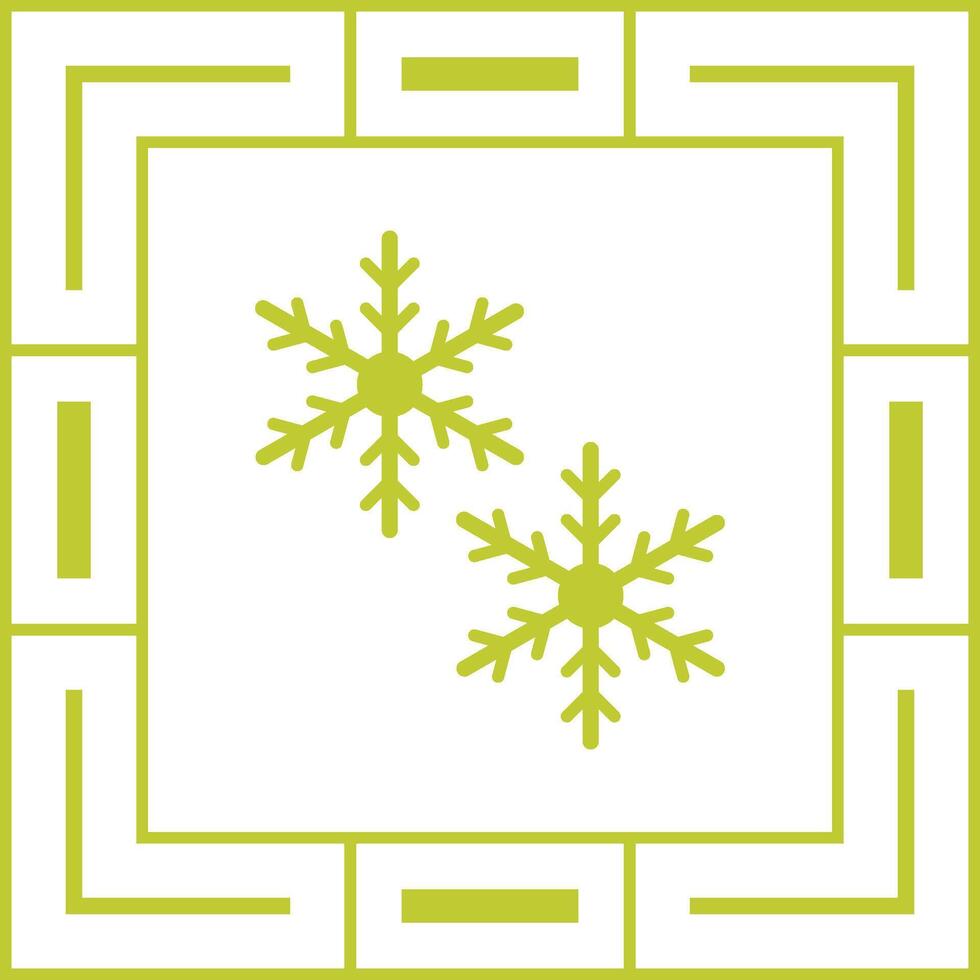 Snowflakes Vector Icon