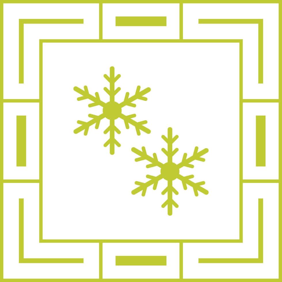 Snowflakes Vector Icon