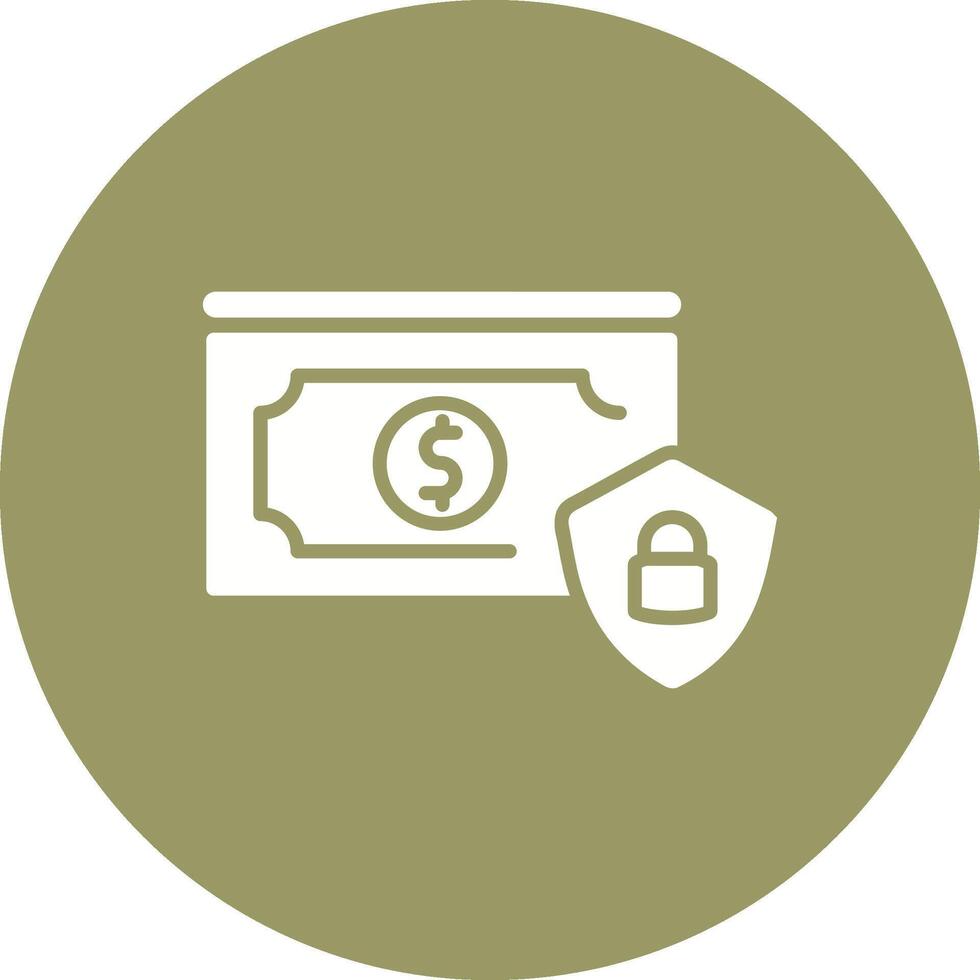 Secure Money Vector Icon