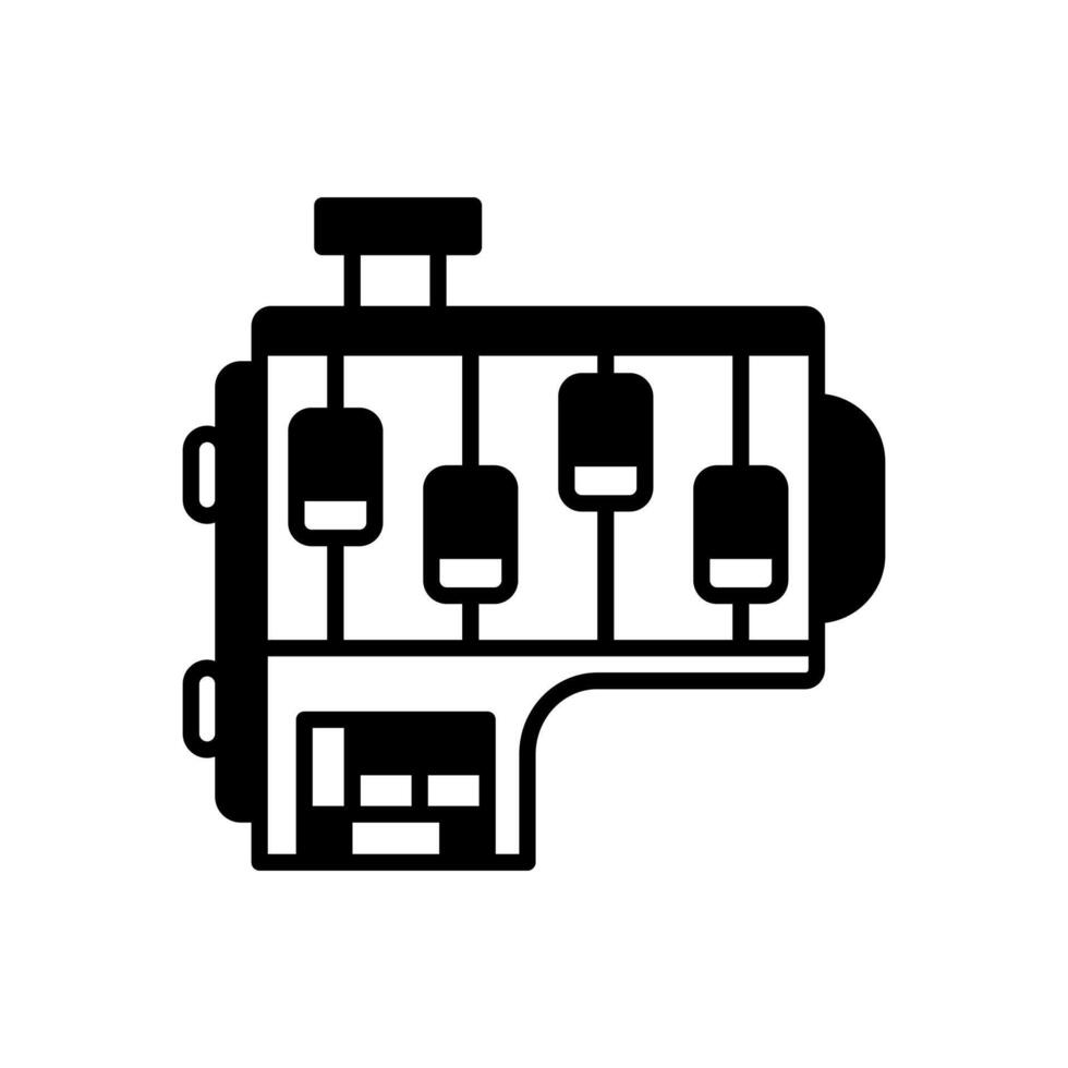 Gasoline Engines icon in vector. Logotype vector