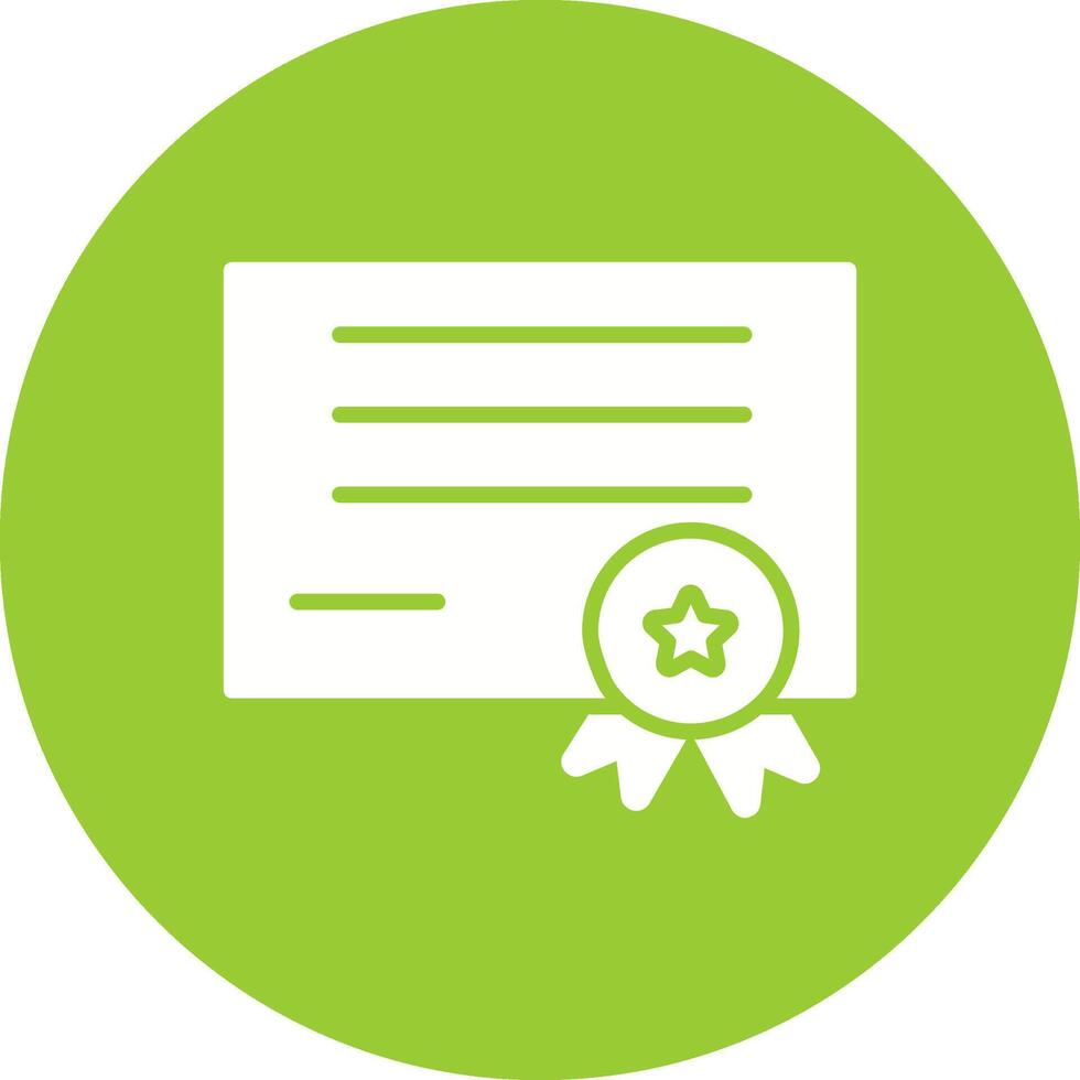 Diploma Vector Icon