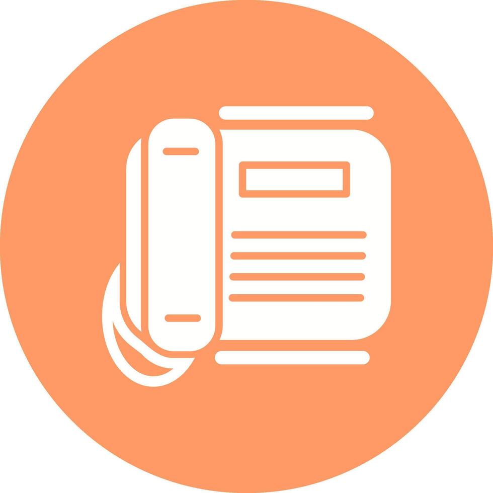 Telephone Vector Icon