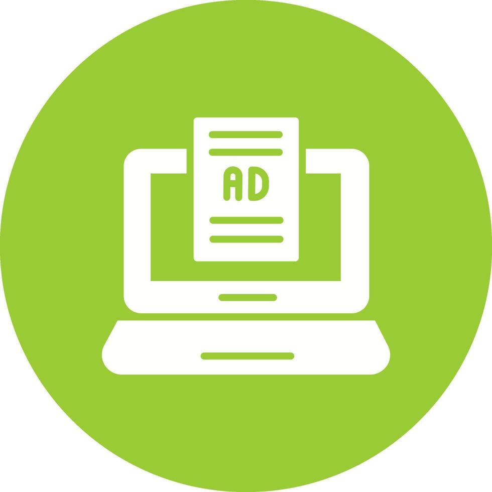 Internet Ads Vector Icon