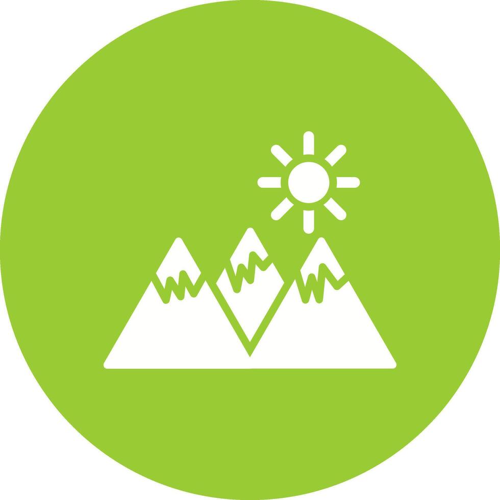 Mountain Vector Icon