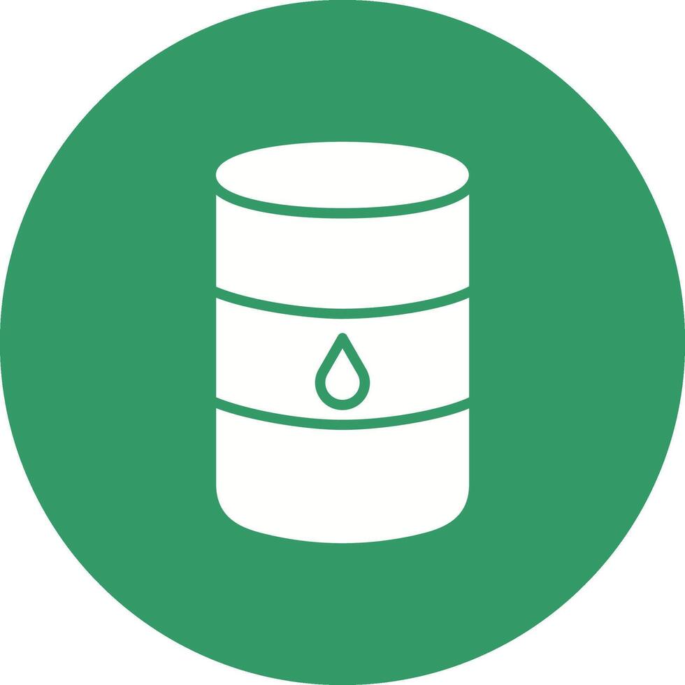 Oil Barrel Vector Icon