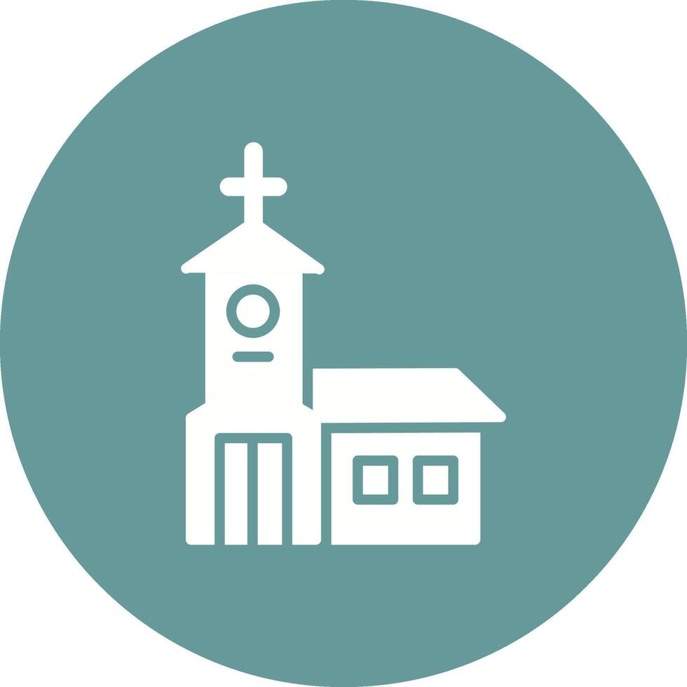 Building Church Vector Icon