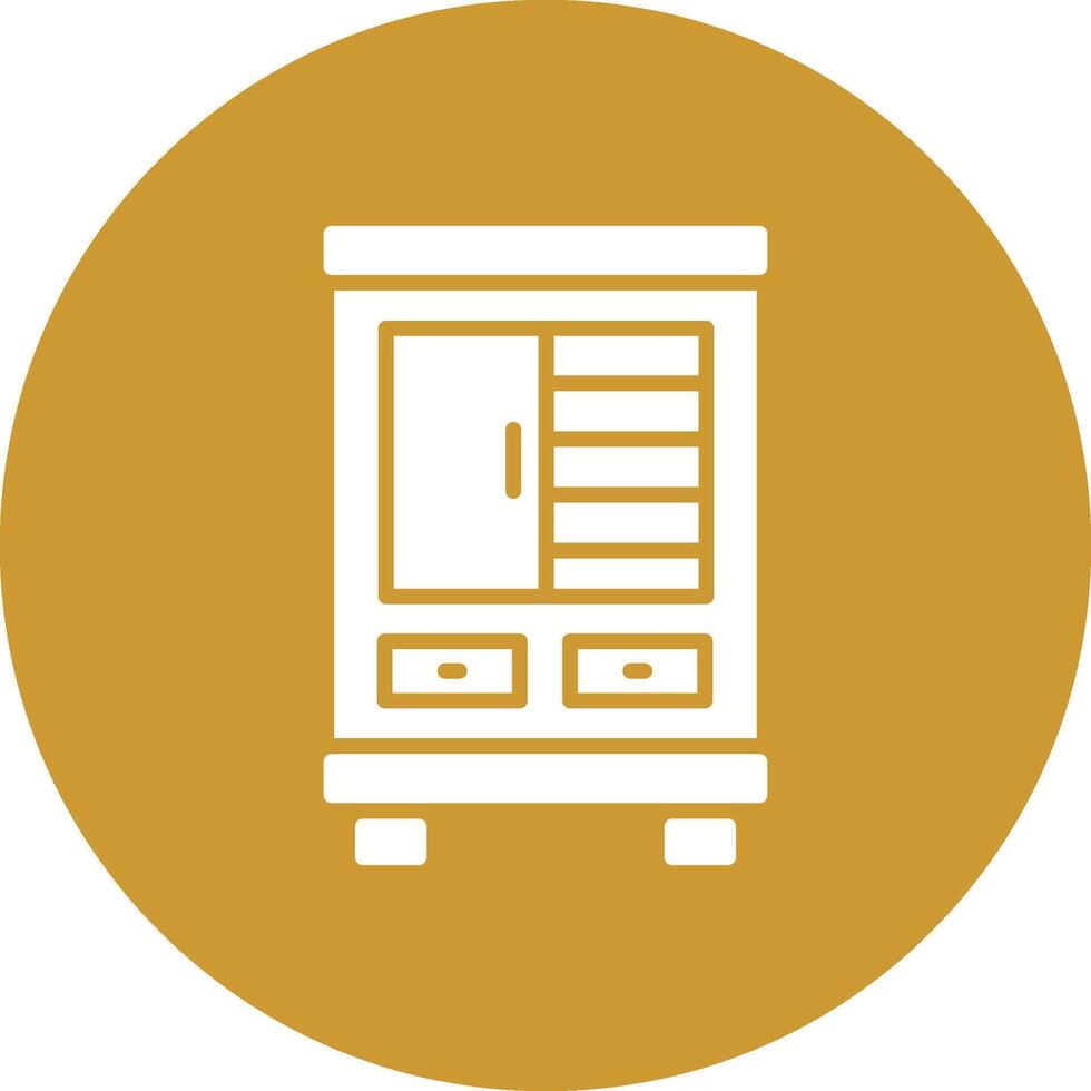 Shelves Cabinet Vector Icon