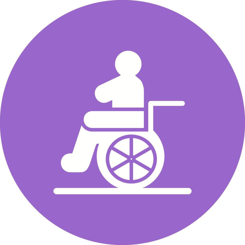 Wheelchair Vector Icon