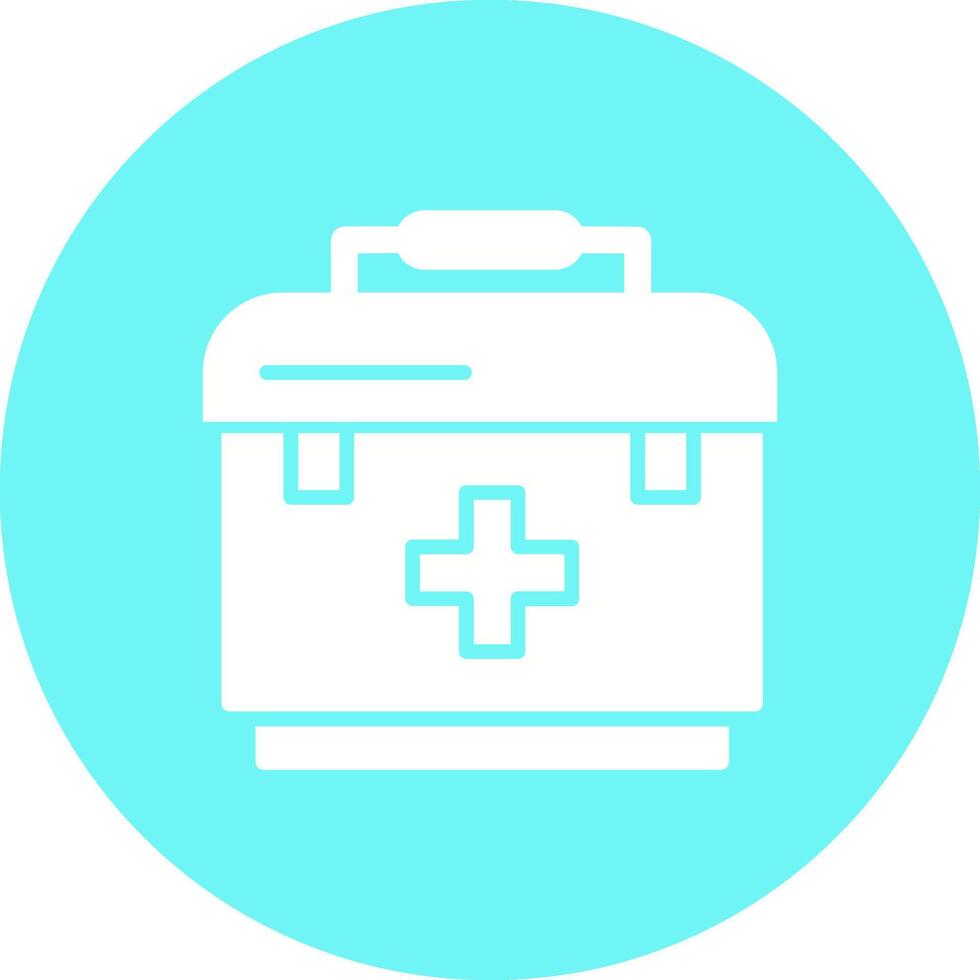 First Aid Bag Vector Icon