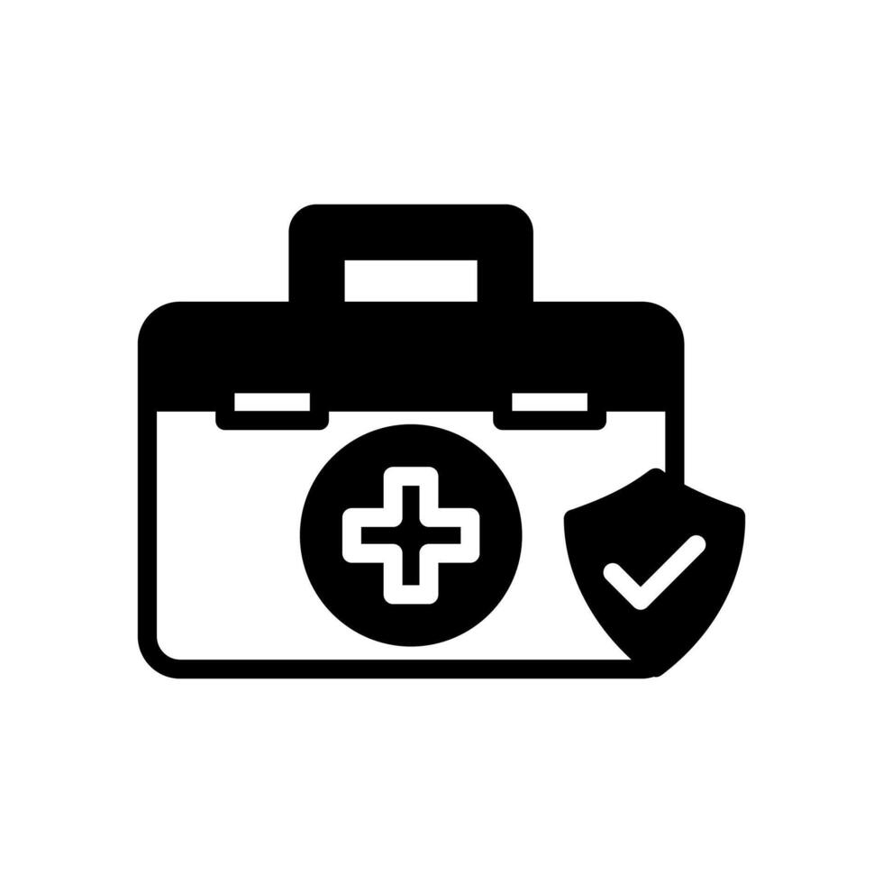 Medical Insurance icon in vector. Logotype vector