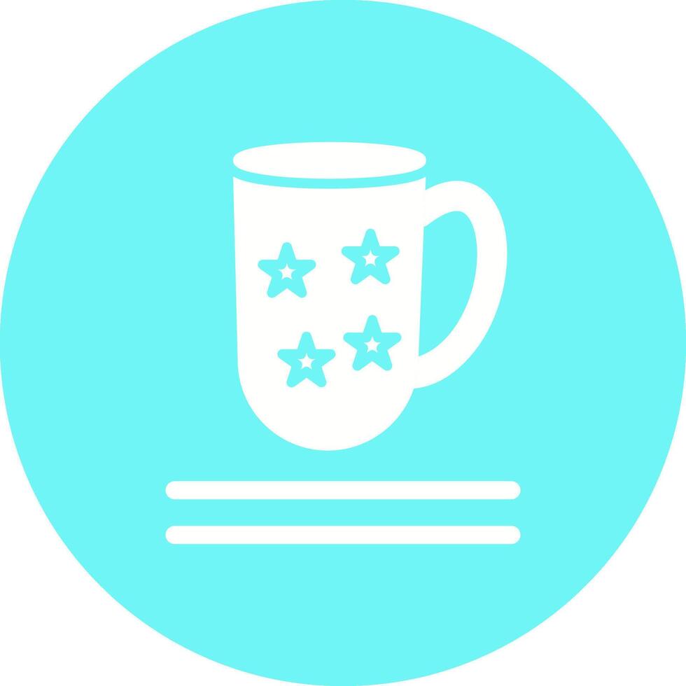 icono de vector de taza