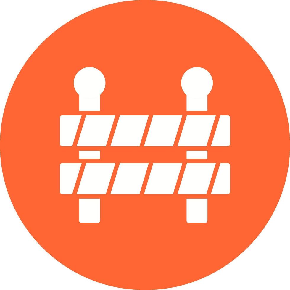 Roadblock Vector Icon