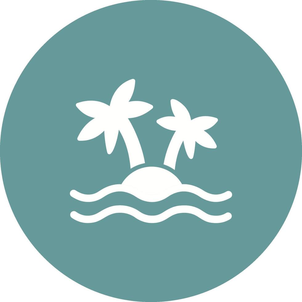 Island Vector Icon