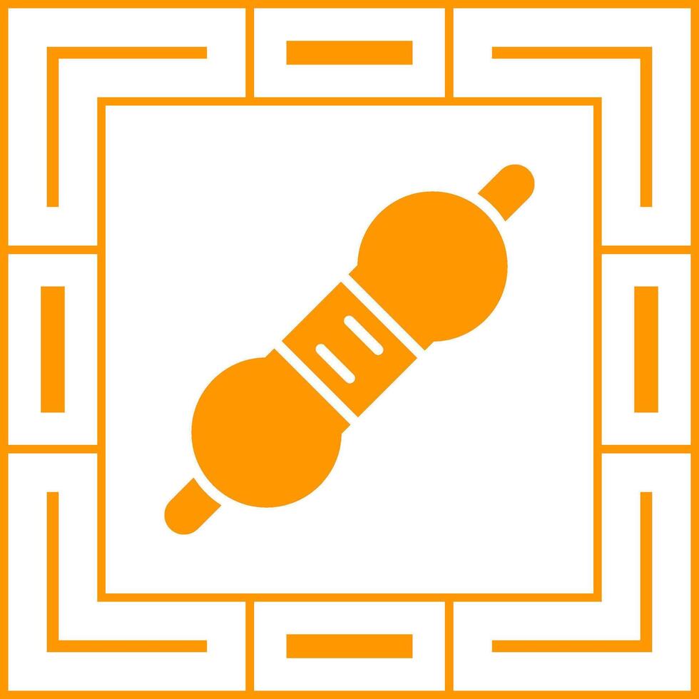 Resistor Vector Icon