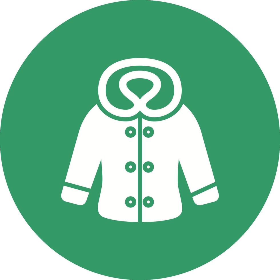 Winter Clothes Vector Icon