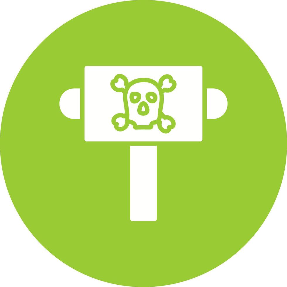 Pirate Sign Vector Icon