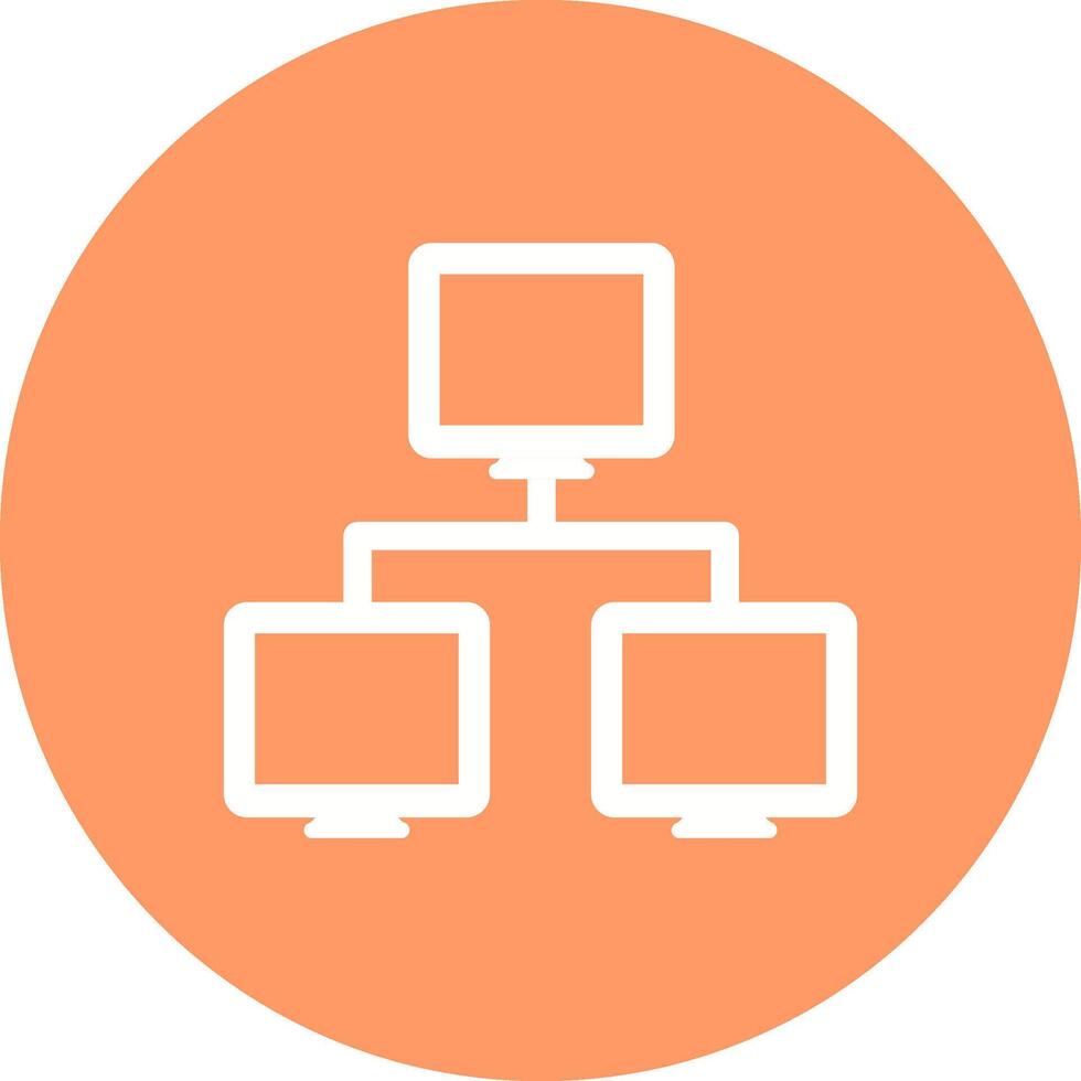 Computer Networks Vector Icon