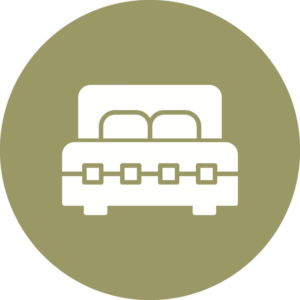 Double Bed I Vector Icon