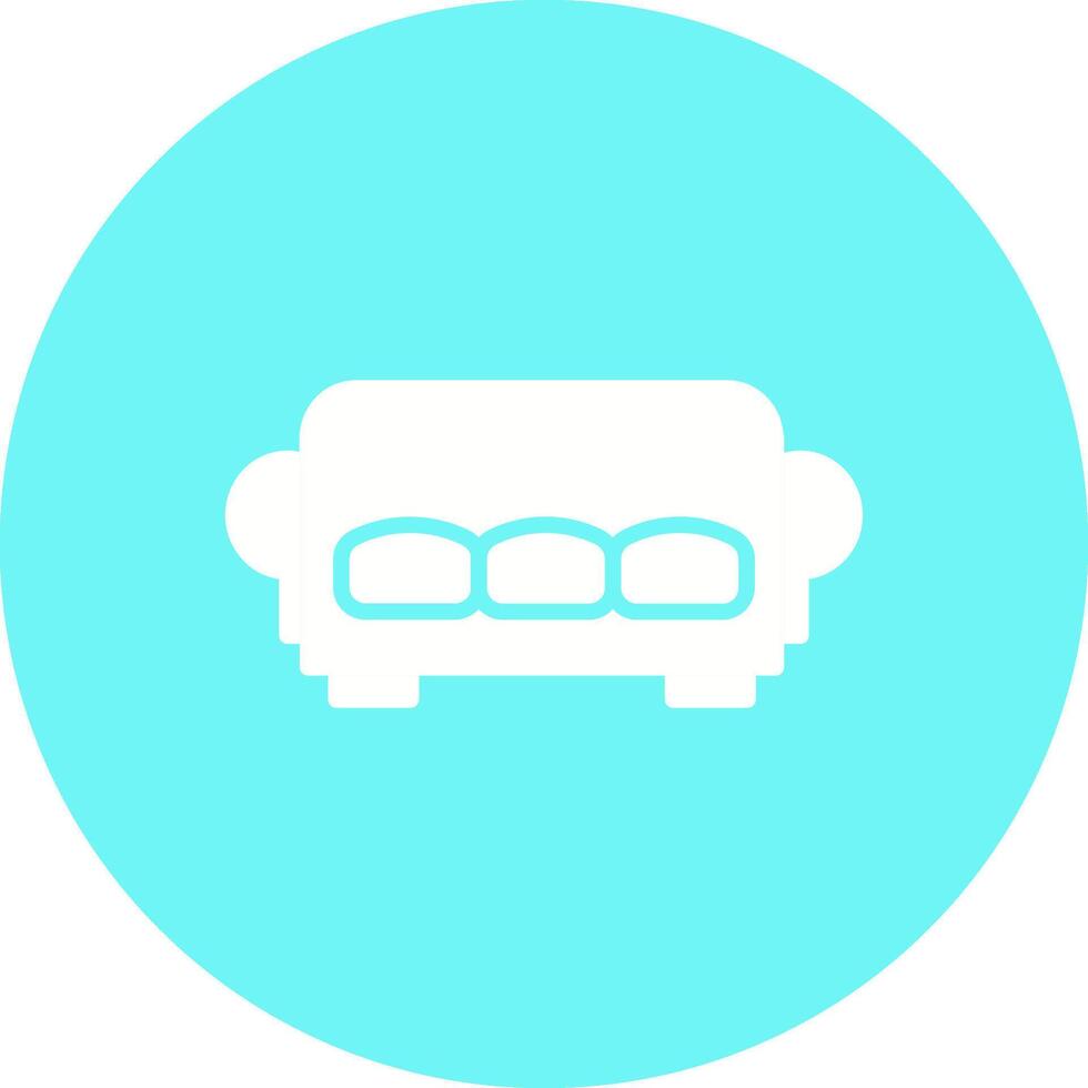 Large Sofa Vector Icon