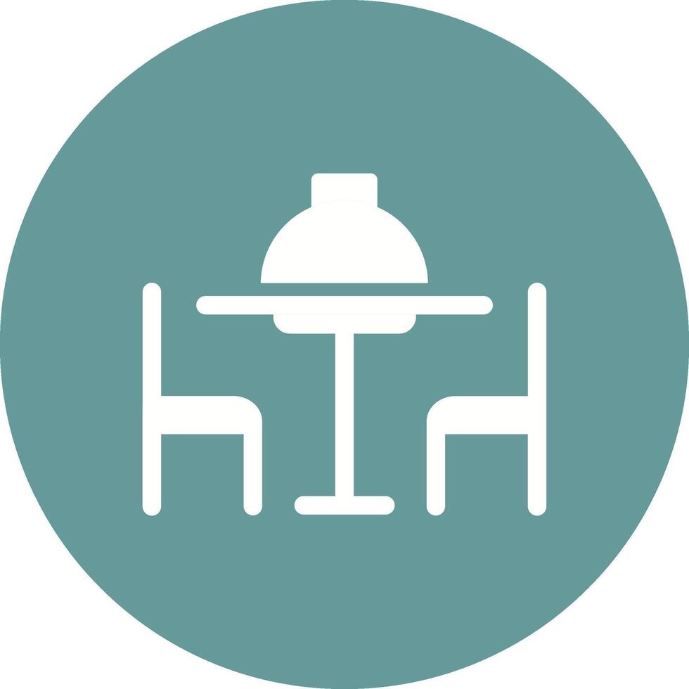 Dinner Table II Vector Icon
