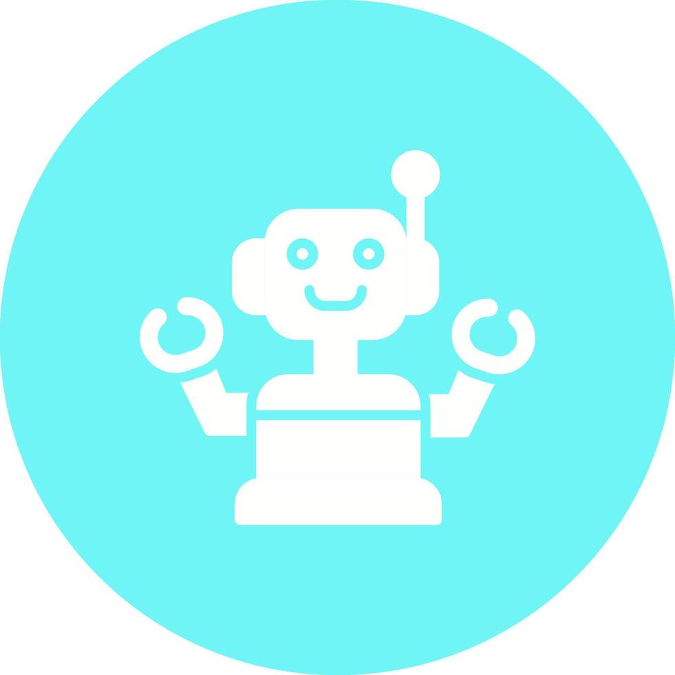 industrial robot iii vector icono