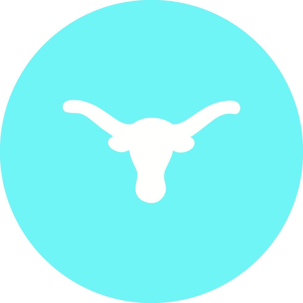 Bull Horns Vector Icon