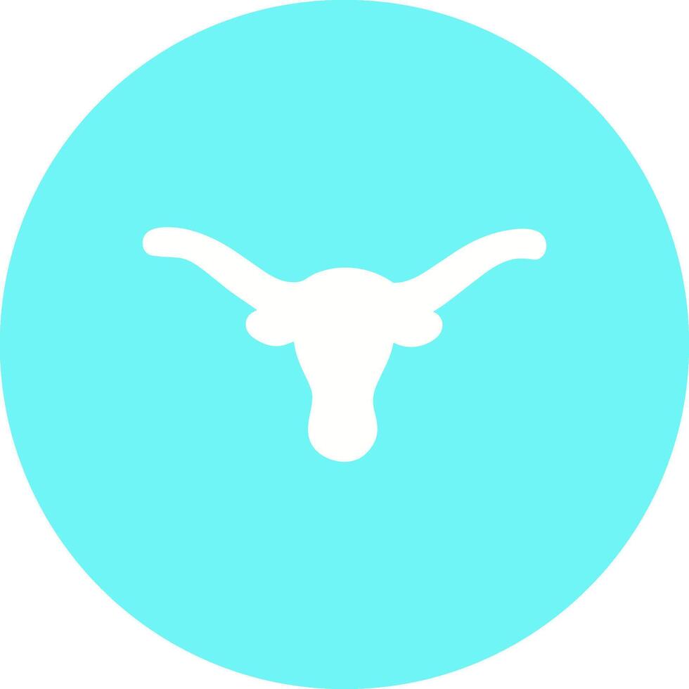 Bull Horns Vector Icon