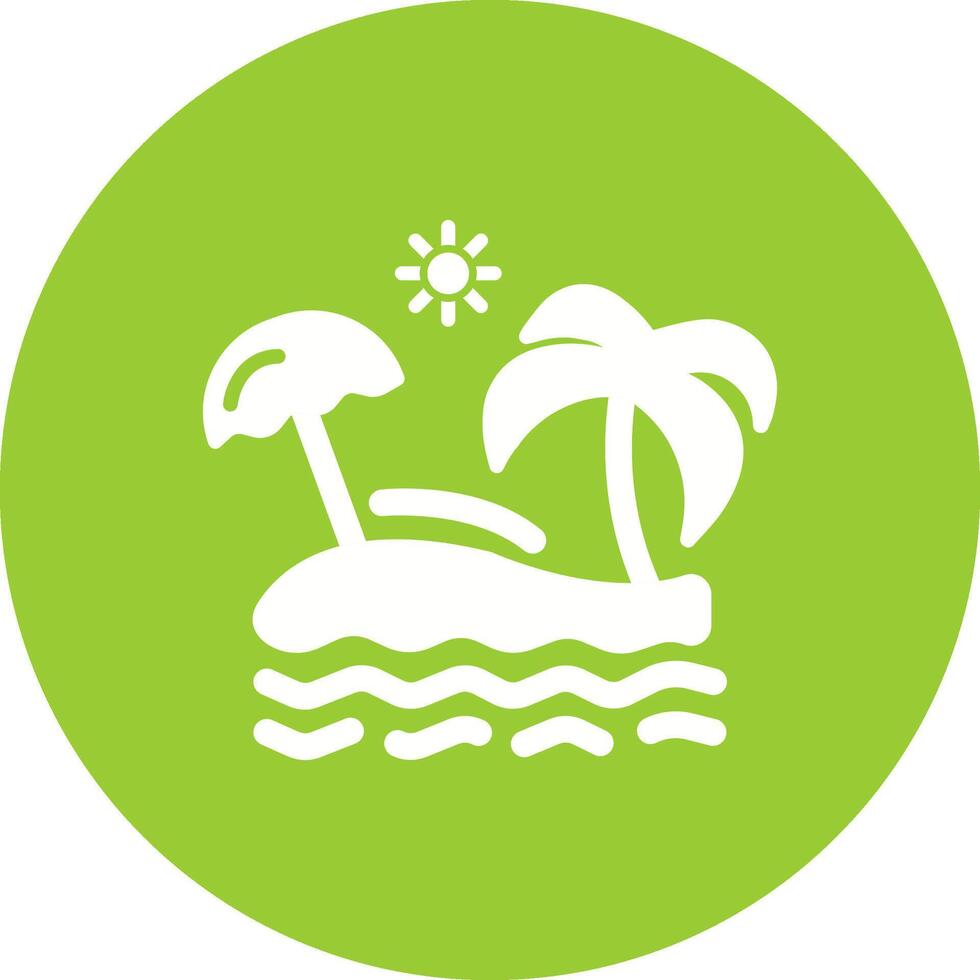Beach Vector Icon