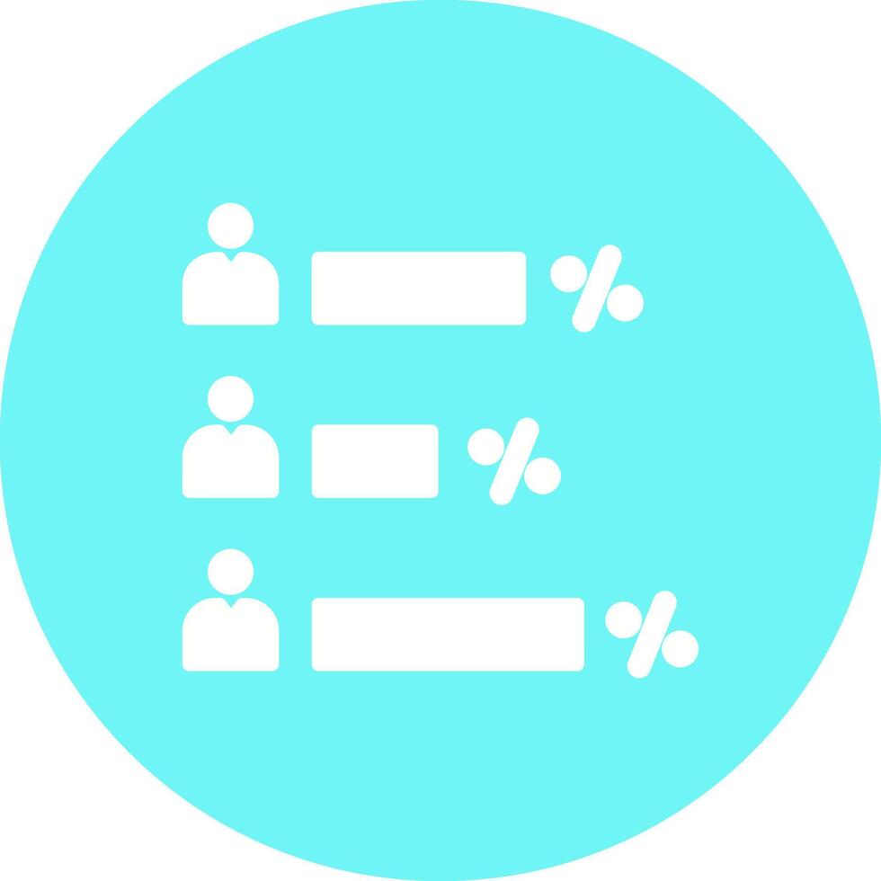 Voting Result Vector Icon