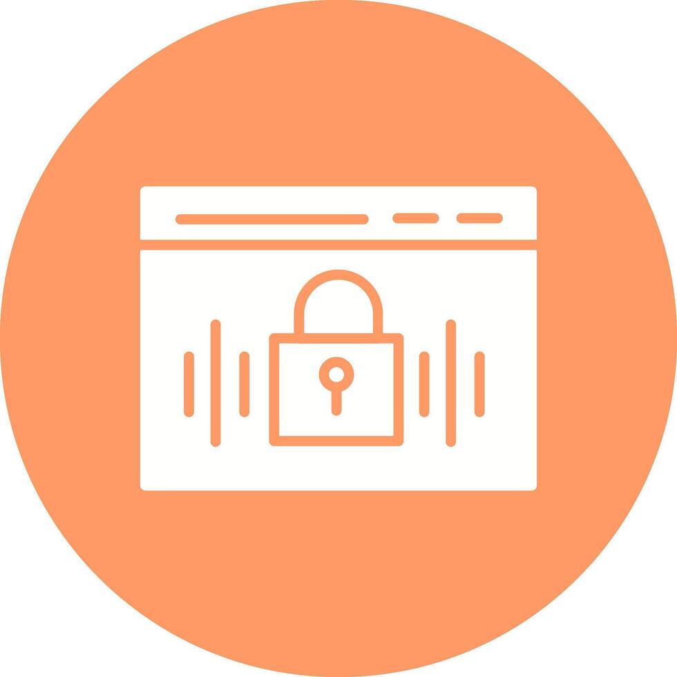 Voice Lock Vector Icon