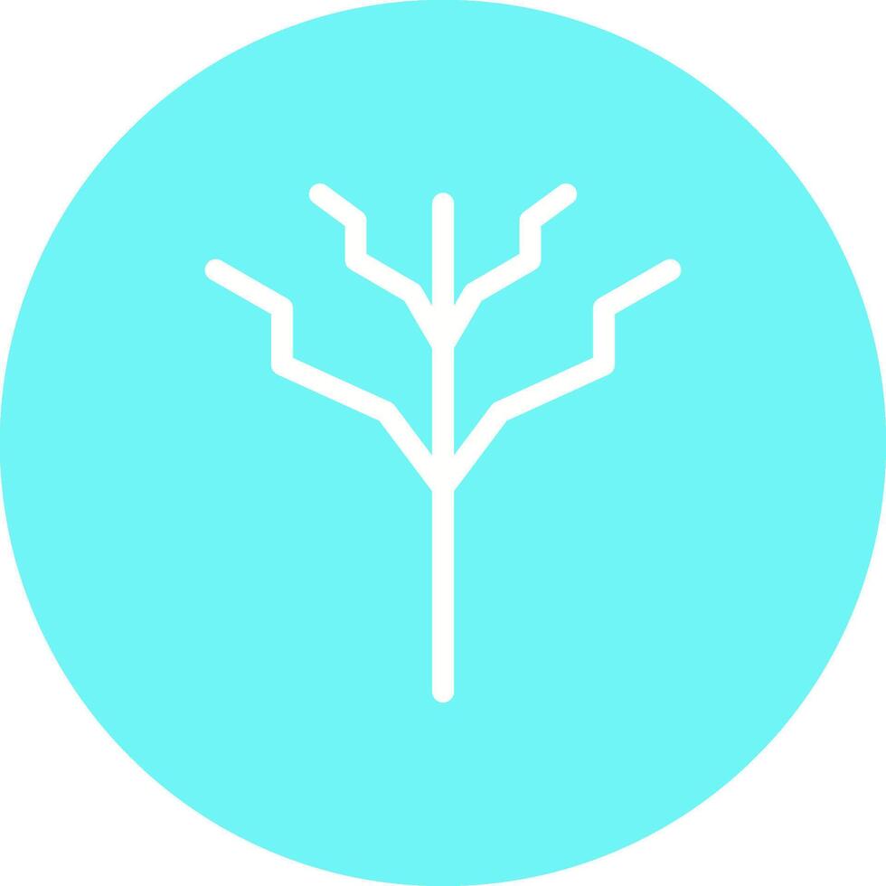 Tree with no leaves Vector Icon