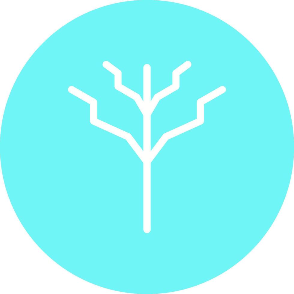 Tree with no leaves Vector Icon