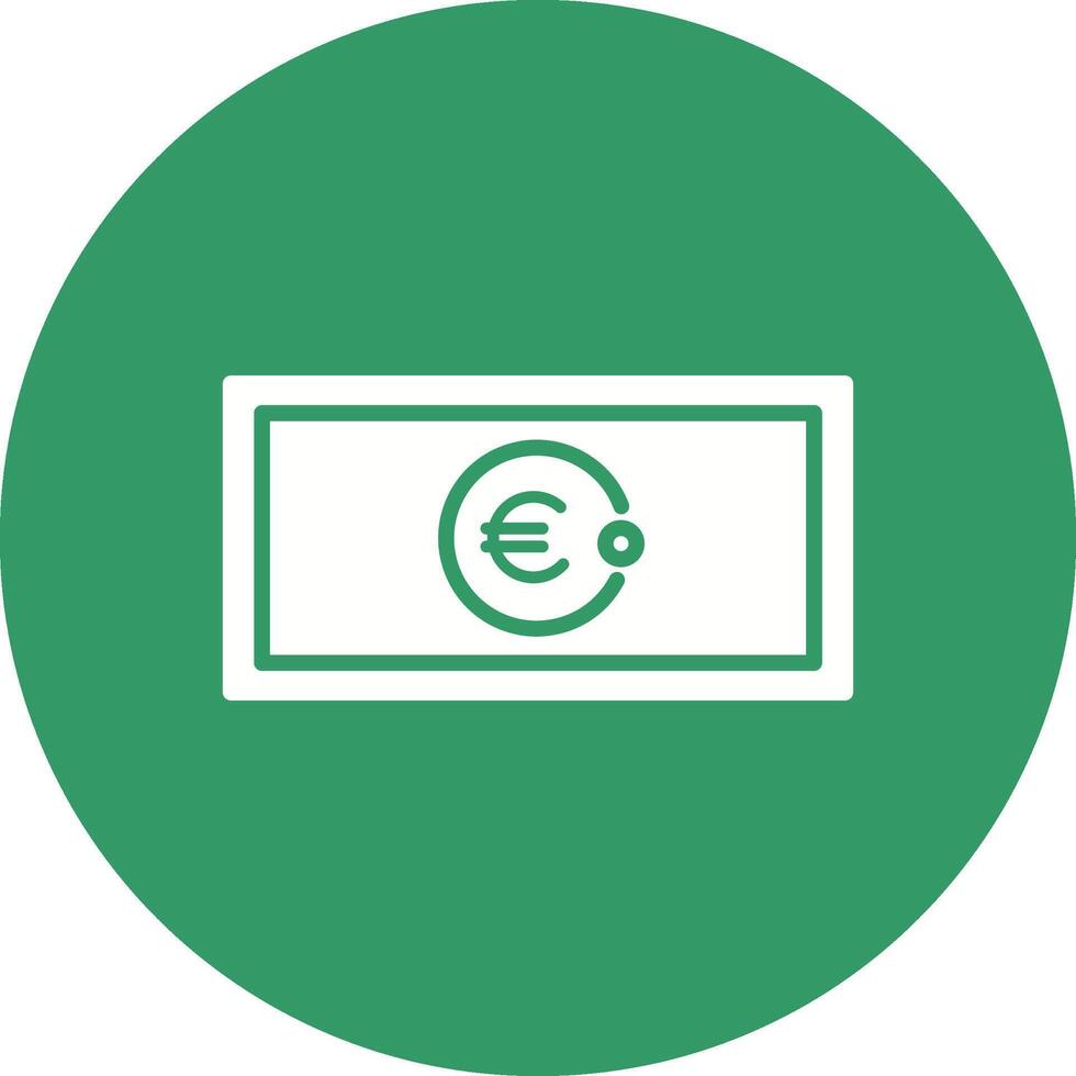 icono de vector de euro