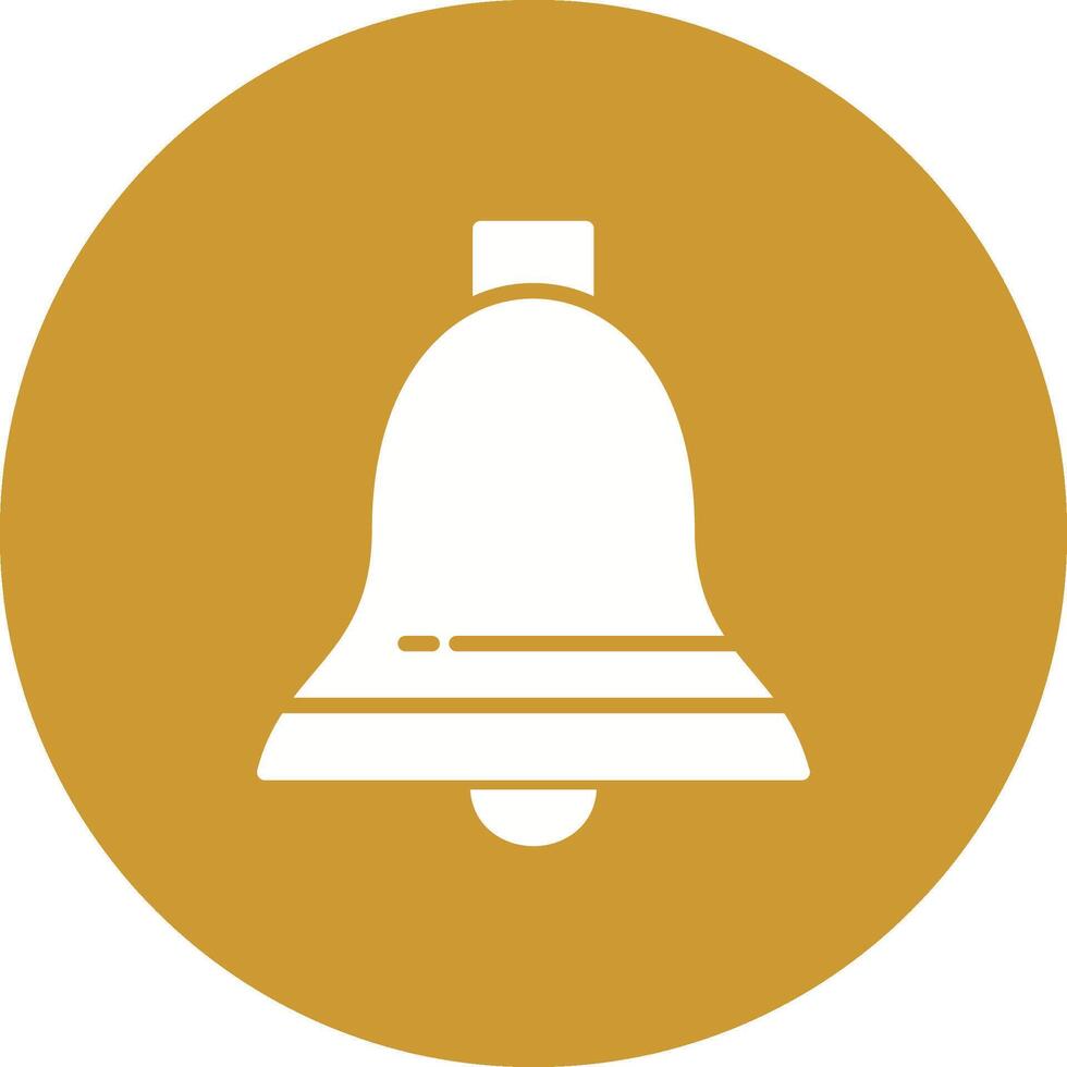 icono de vector de campana de iglesia