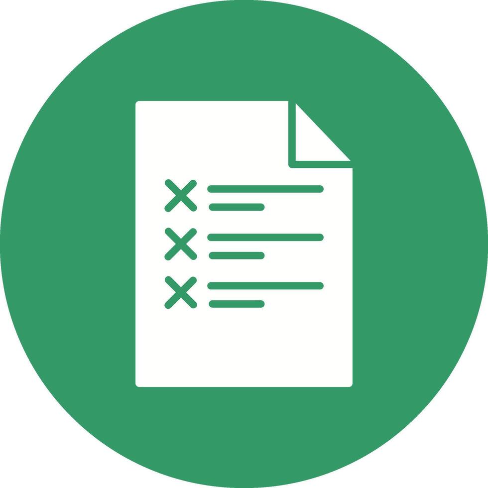 Business Note Vector Icon