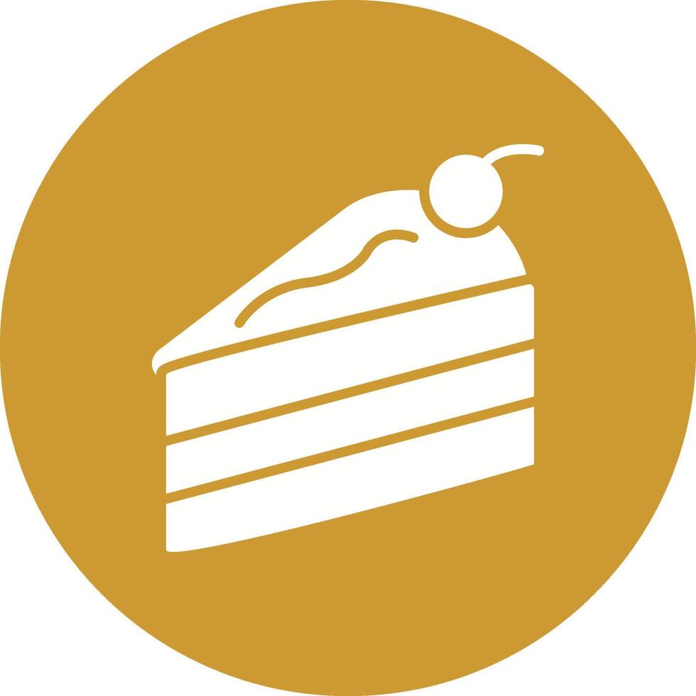 Cake Slice Vector Icon