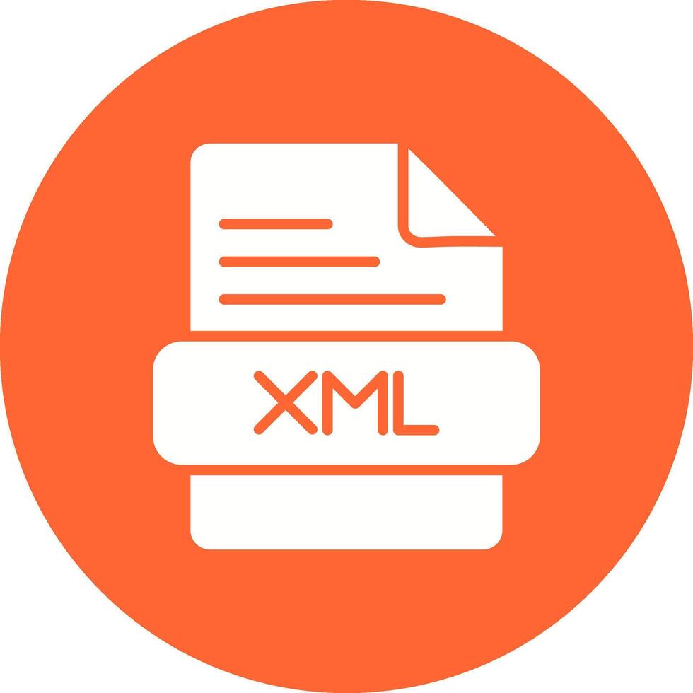 XML Vector Icon
