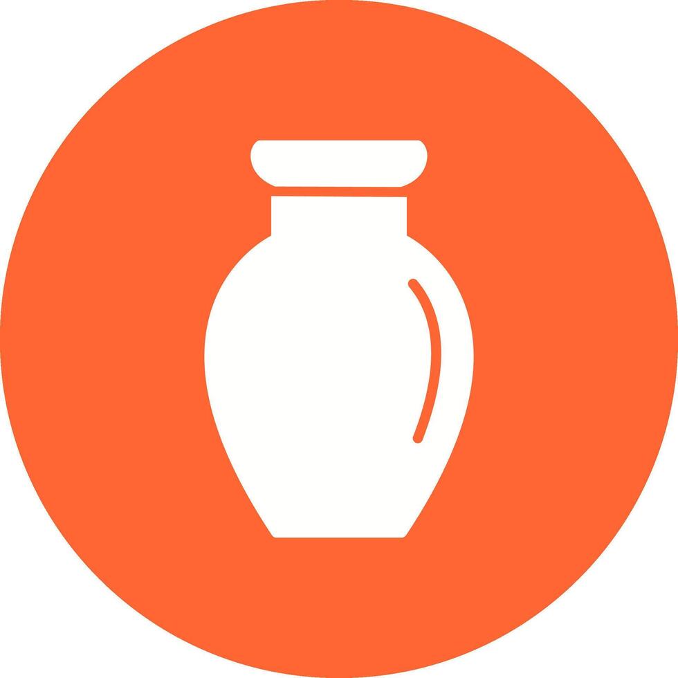 Vase Exhibit Vector Icon