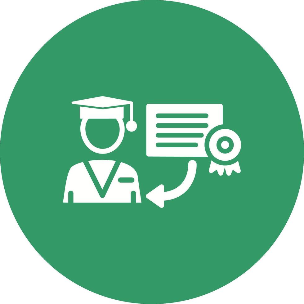 Receiving Degree Vector Icon