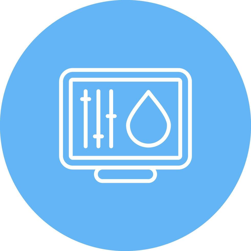 Desktop Computer Vector Icon