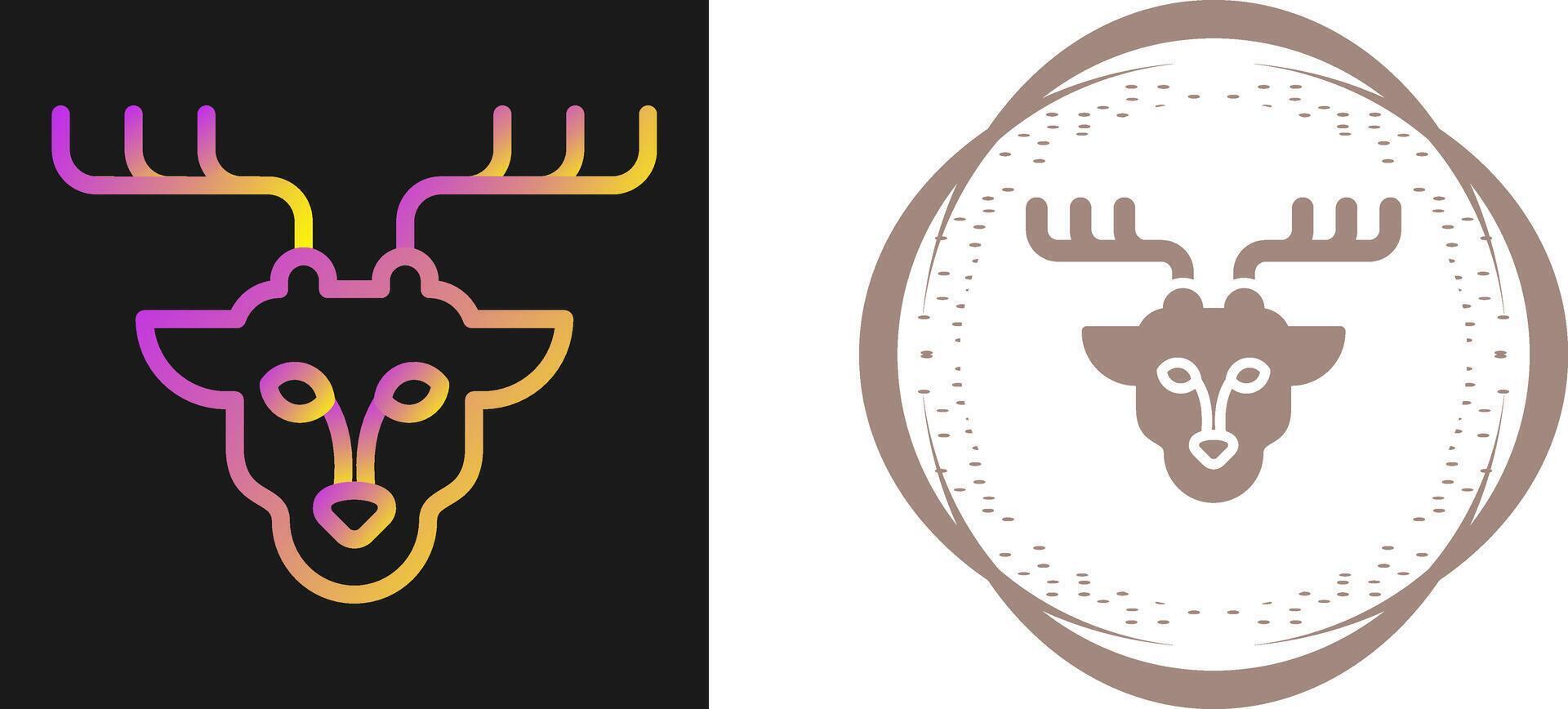 Deer Vector Icon