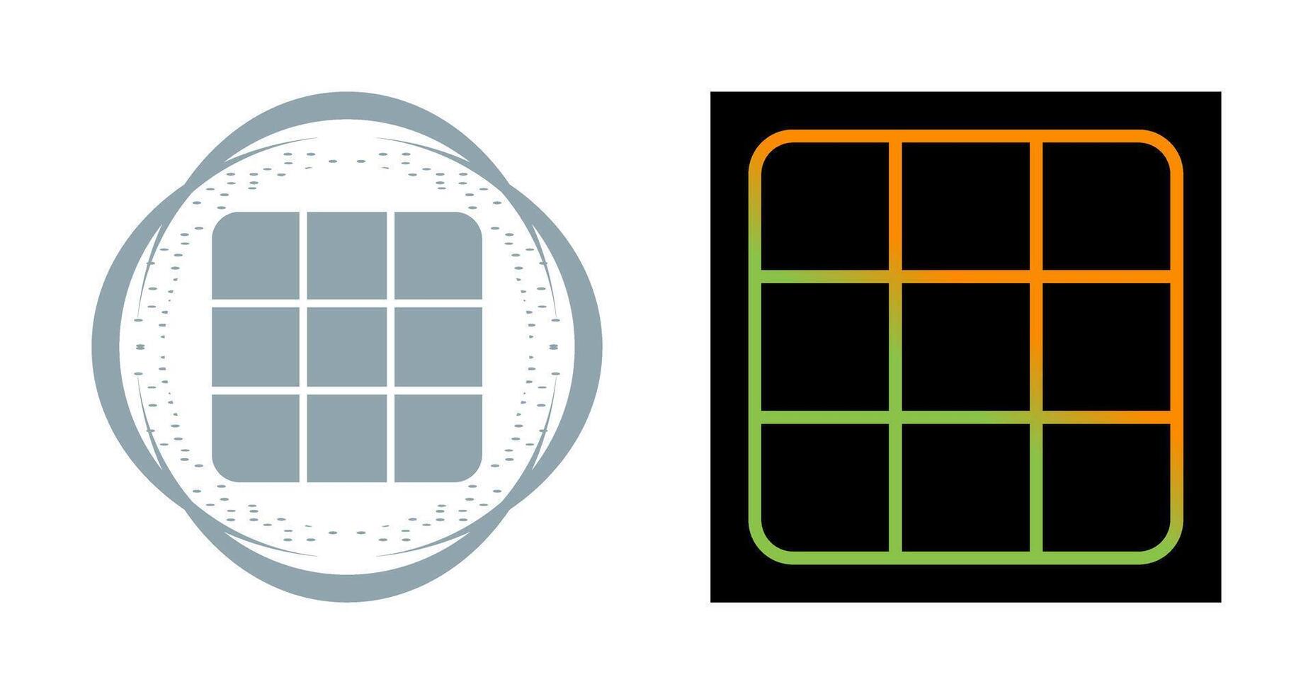 Rubik's cube Vector Icon