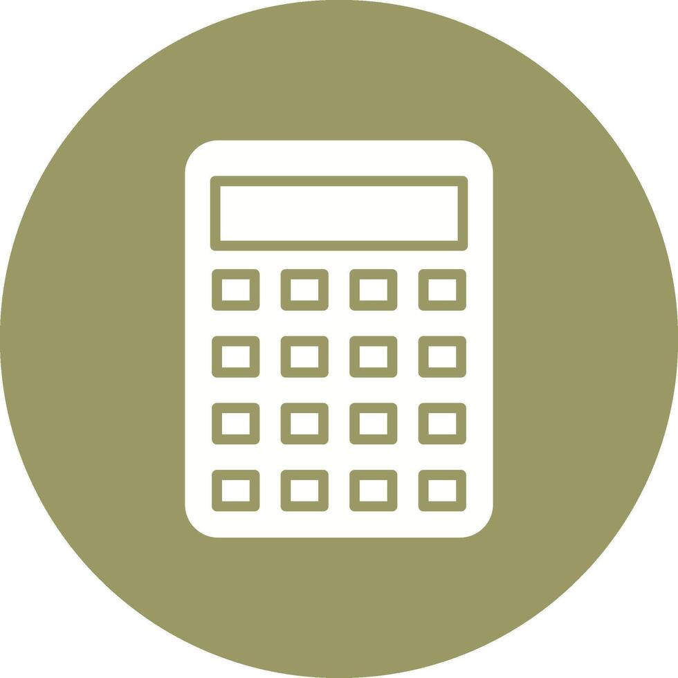 Calculator Vector Icon