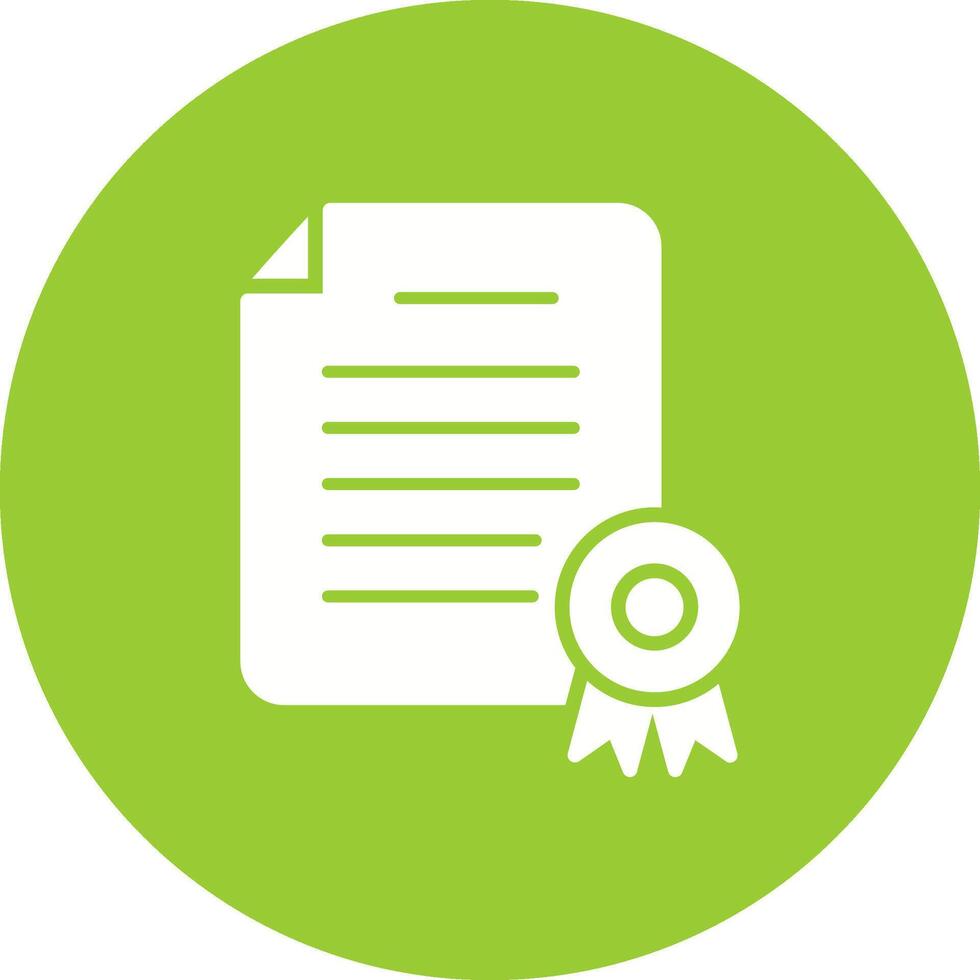 Diploma Vector Icon