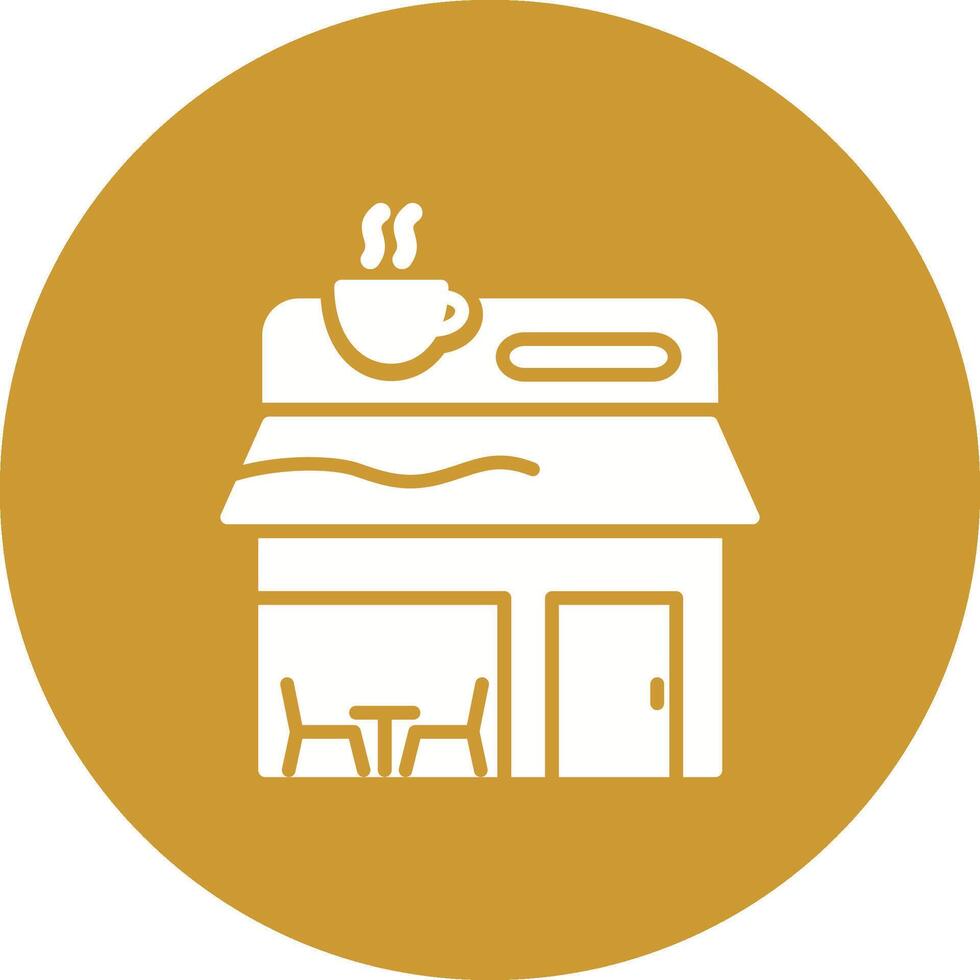 Coffee Shop Vector Icon