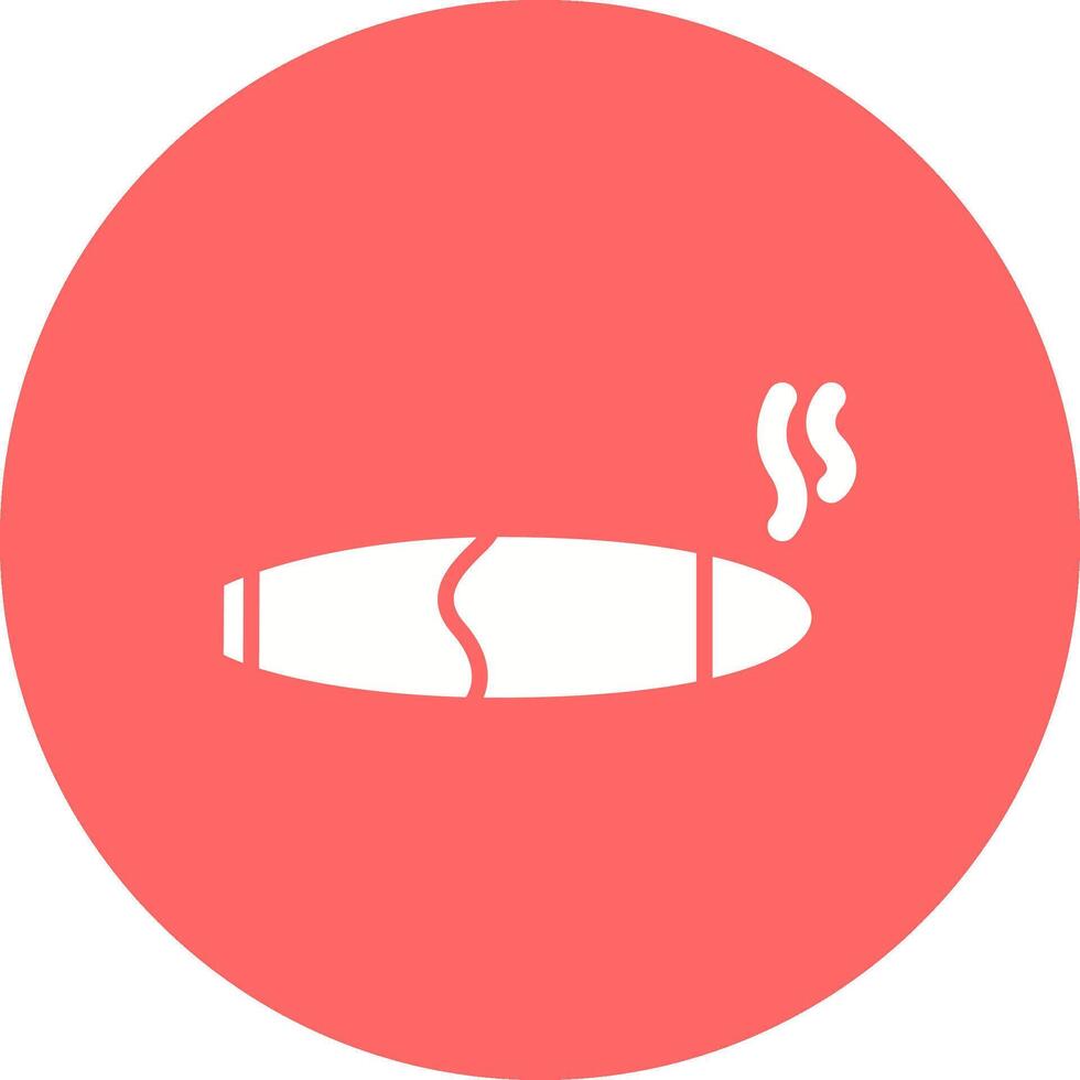 icono de vector de cigarro