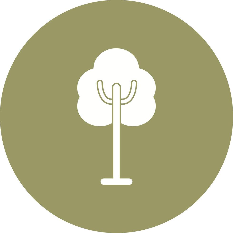 icono de vector de árbol