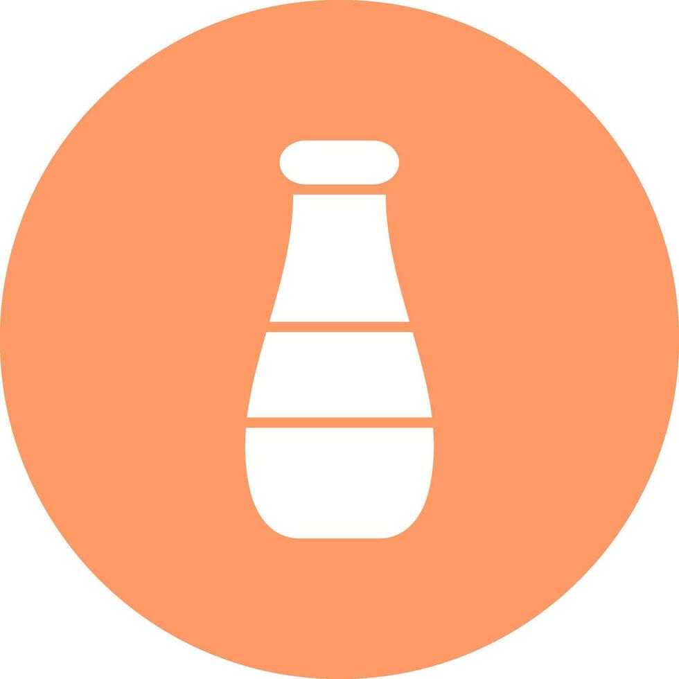 Milk Bottle Vector Icon